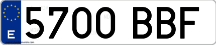 Primera matrícula de coche de Zamora en el año 2000 del nuevo sistema