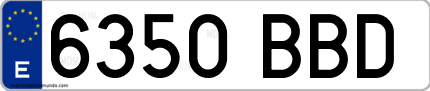 Primera matrícula de coche de Tarragona en el año 2000 del nuevo sistema