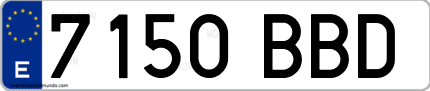 Primera matrícula de coche de Toledo en el año 2000 del nuevo sistema