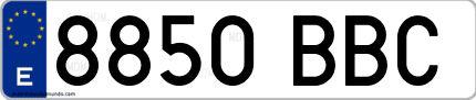 Primera matrícula de coche de Málaga en el año 2000 del nuevo sistema