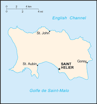Mapa de Jersey político actualizado