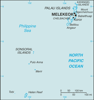 Mapa de Palau político actualizado