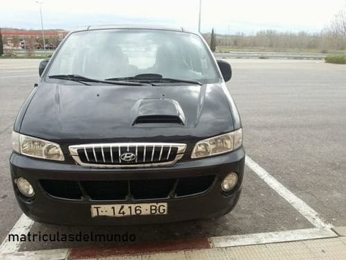 Ultima matrícula de coche de Tarragona 1416 BG