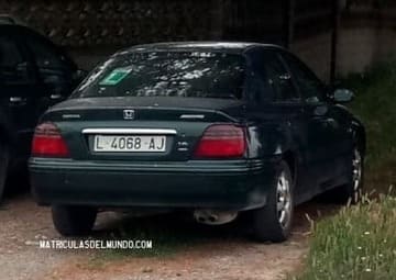 Ultima matrícula de coche de Lérida Lleida 4069 AJ