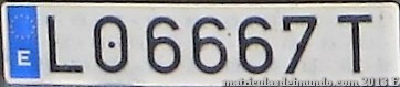 matricula de coche española de logrono actual 6667