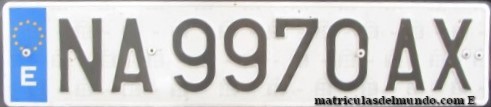 matricula de coche española de navarra