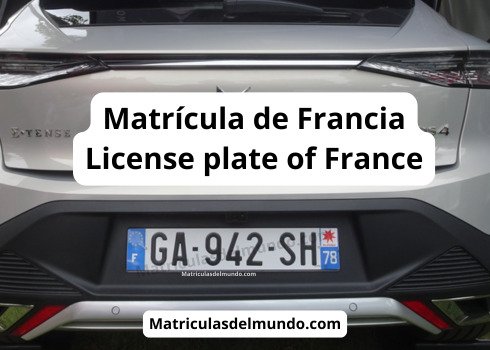 Matrícula de coche de Francia