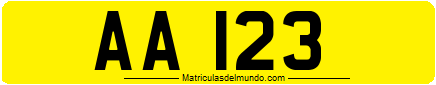 Matrícula de Chipre hasta 1990