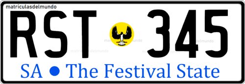Matrícula de South Australia hasta 1981