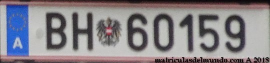 Matricula Austria codigo 