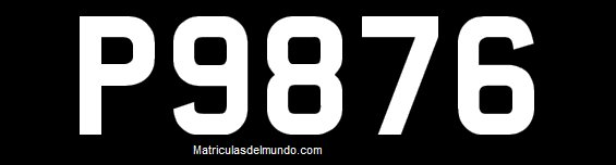 Matrícula antigua de coche de las Bermudas matrícula de coche antiguo de Bermudas