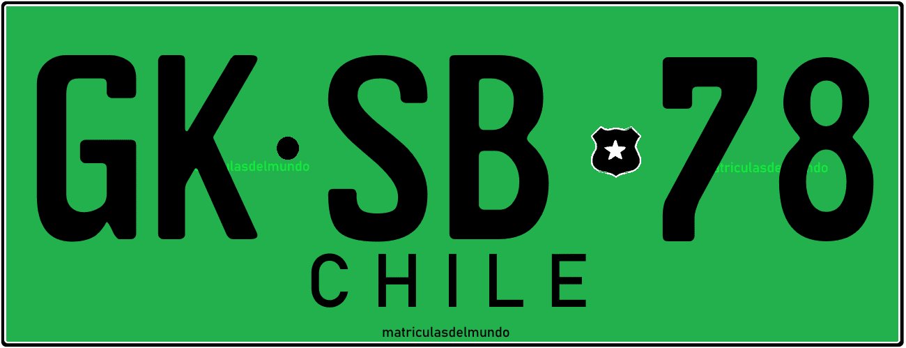 Patente verde para vehículos eléctricos de Chile