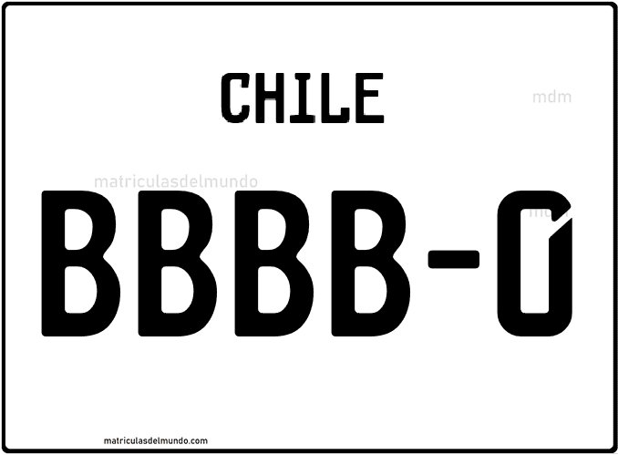Imagen de patente de moto de Chile BBBB