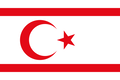 Bandera de Chipre del Norte