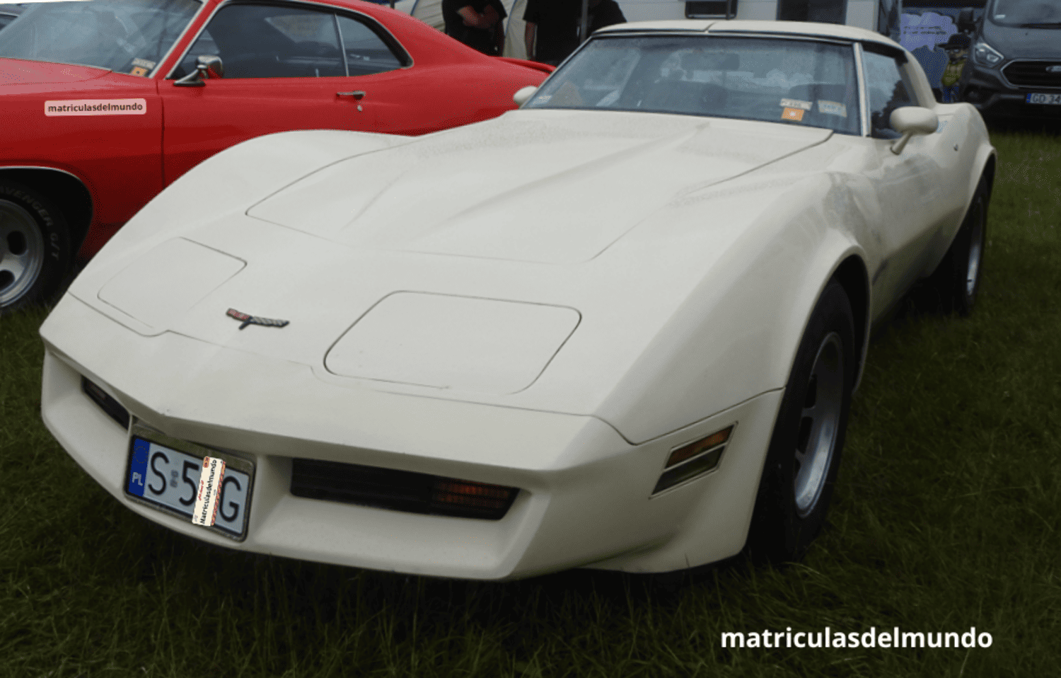 Matrícula de Chevrolet Corvette