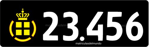 Matrícula de Dinamarca militar