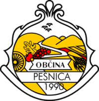 Escudo de Eslovenia de Pesnica pri Mariboru