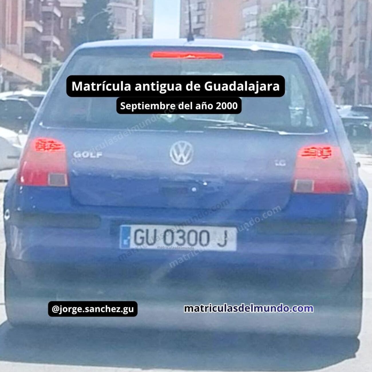 Fotografía de la matrícula más cercana al último en Guadalajara