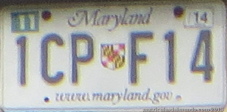 Matrícula de coche de Maryland