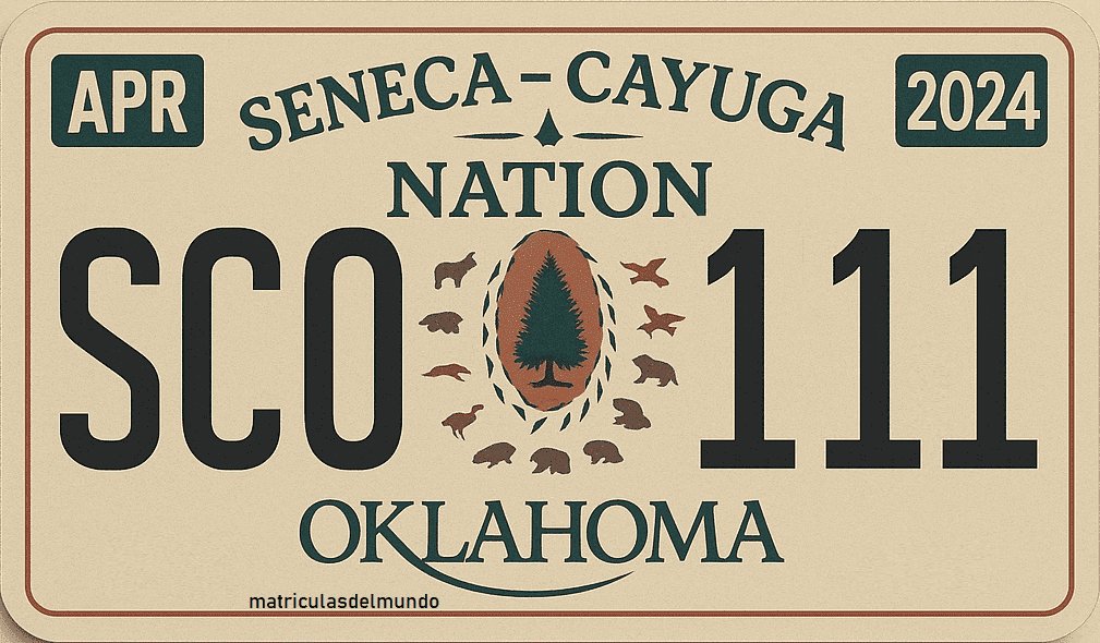 Matrícula nativos americanos Seneca Cayuga
