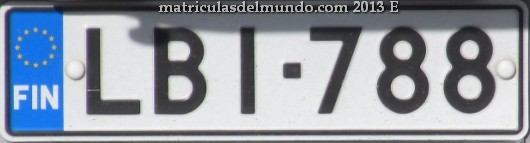 Matrícula de Finlandia desde 2001