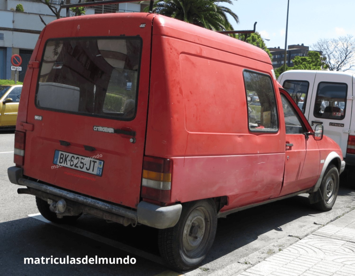 Matrícula de Citroen C15
