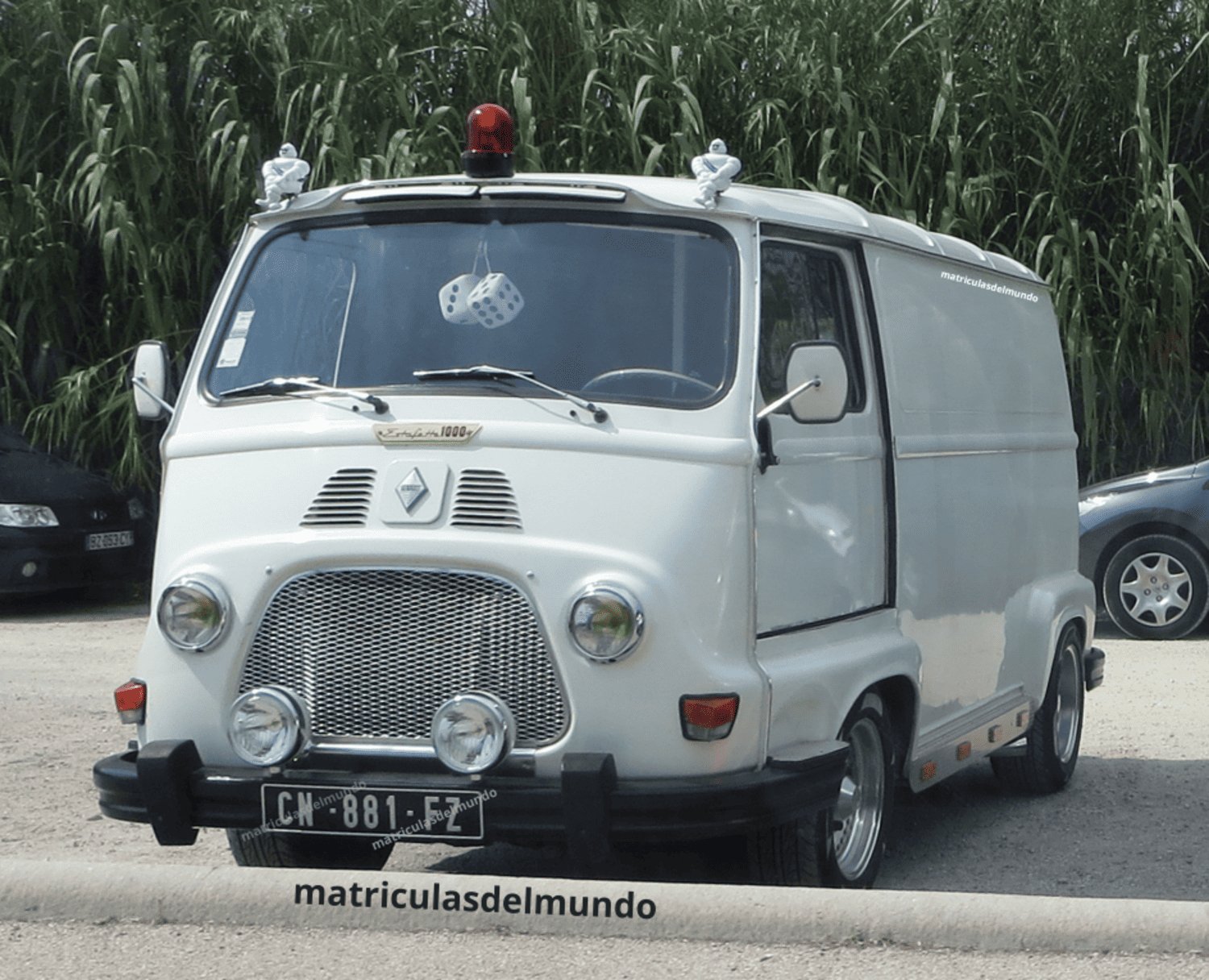 Ejemplo de matrículas de moto y ciclomotor de Francia actuales