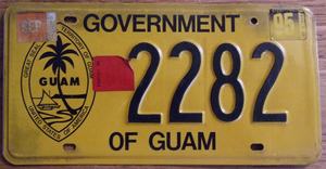 Matrícula del gobierno de Guam