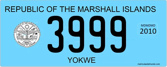 matrícula de las Islas Marshall antigua