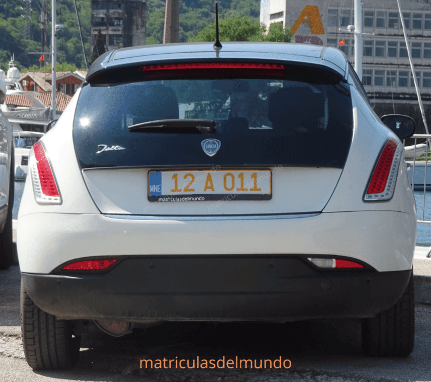 Matrícula de Lancia Delta