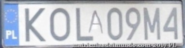 matrícula de coche de Polonia PO