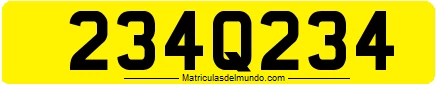 Matricula Matrícula/Patente de Reino Unido de carácter temporal