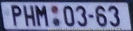 Chequia matricula PH PILSEN