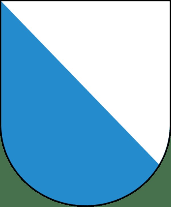 Imagen del escudo del cantón suizo de Zurich