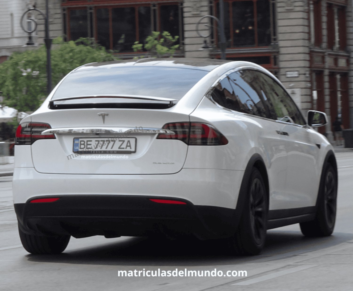 Matrícula de Tesla Model X
