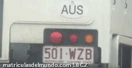 Matrícula de coche de Australia