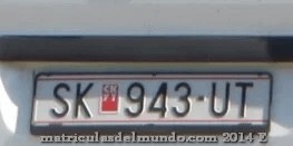 Matrícula de coche de Macedonia del Norte