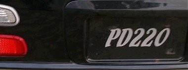 Matrícula de coche de Santa Luc�a